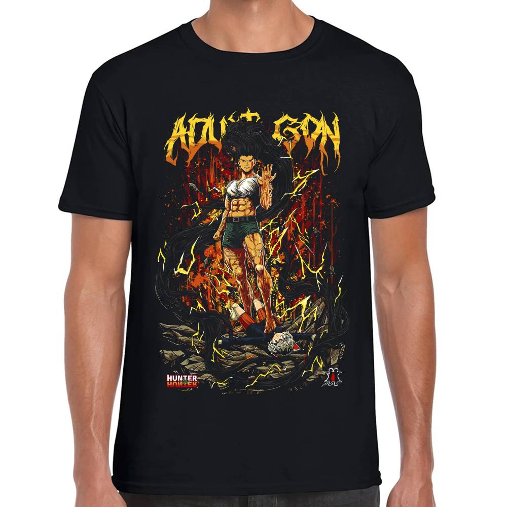 Playera Gon Freecss y Killua Hunter x Hunter Algodón Premium #0003054 Imagen principal del producto