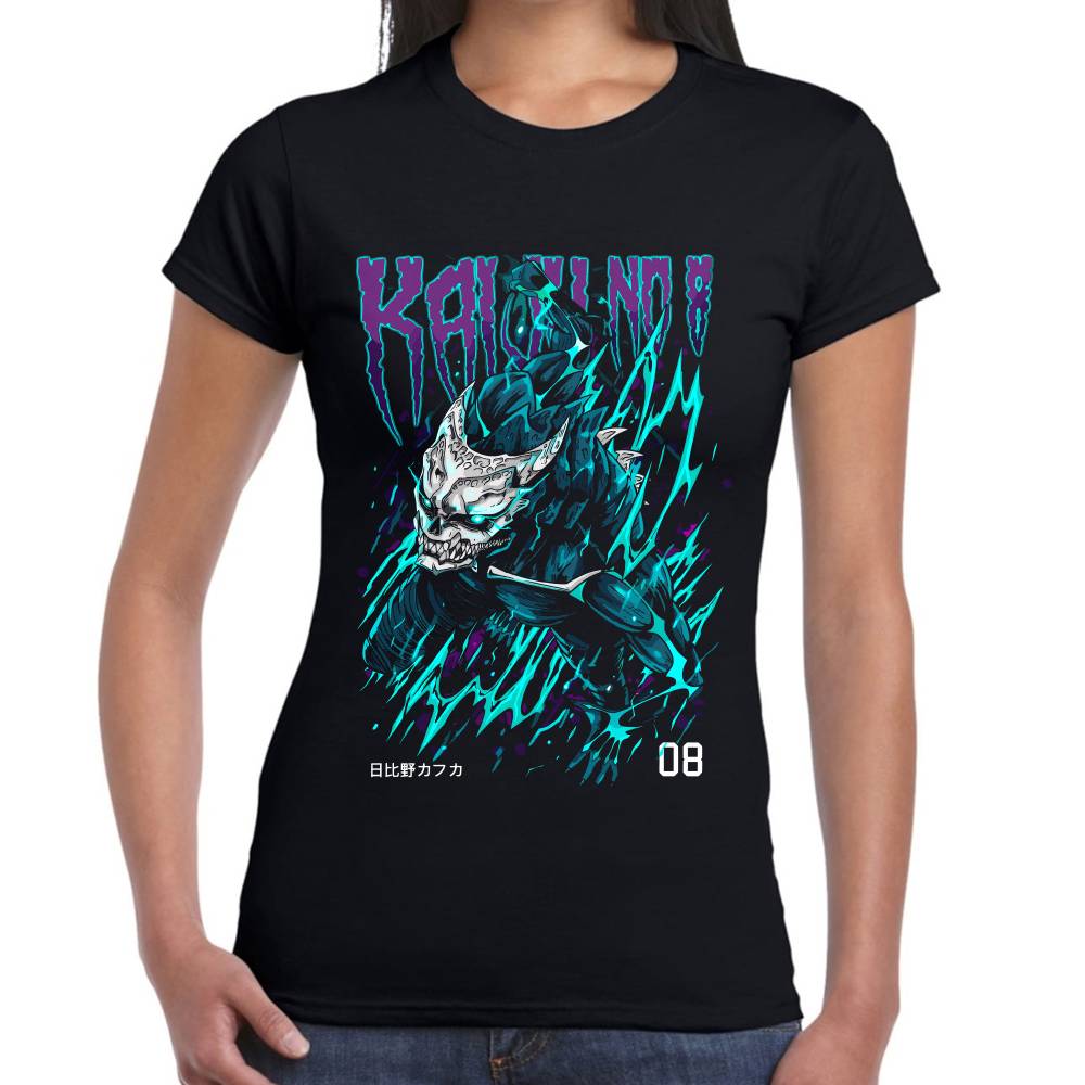 Playera Kafka Hibino Kaiju 8 Algodón Premium #0003057