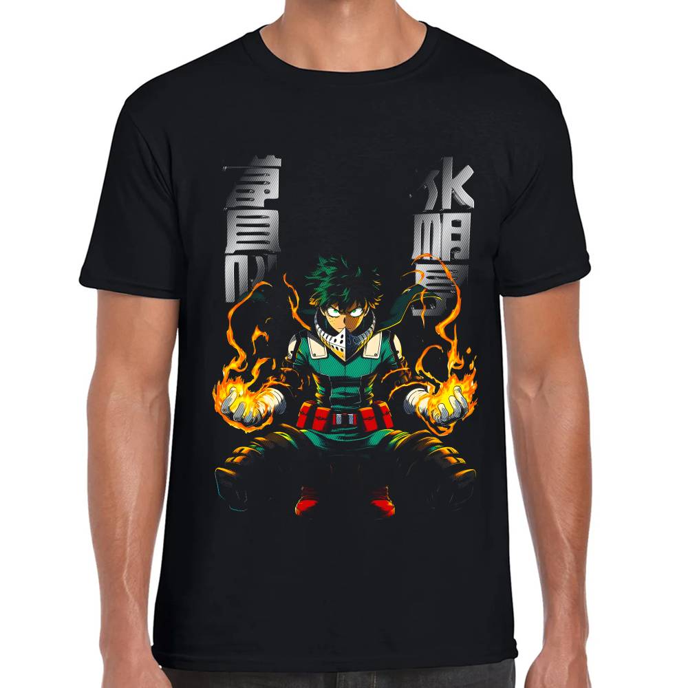 Playera Deku My Hero Academia Algodón Premium #0003061