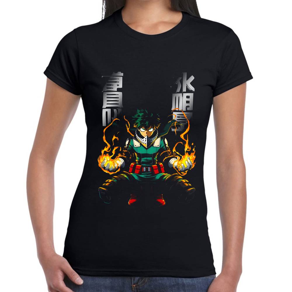 Playera Deku My Hero Academia Algodón Premium #0003061