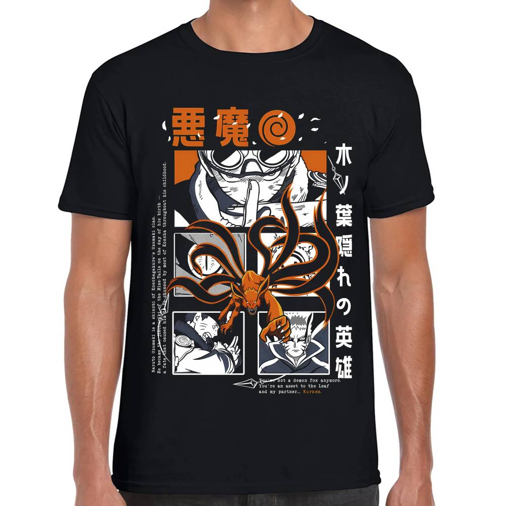 Playera Naruto Algodón Premium #0003062