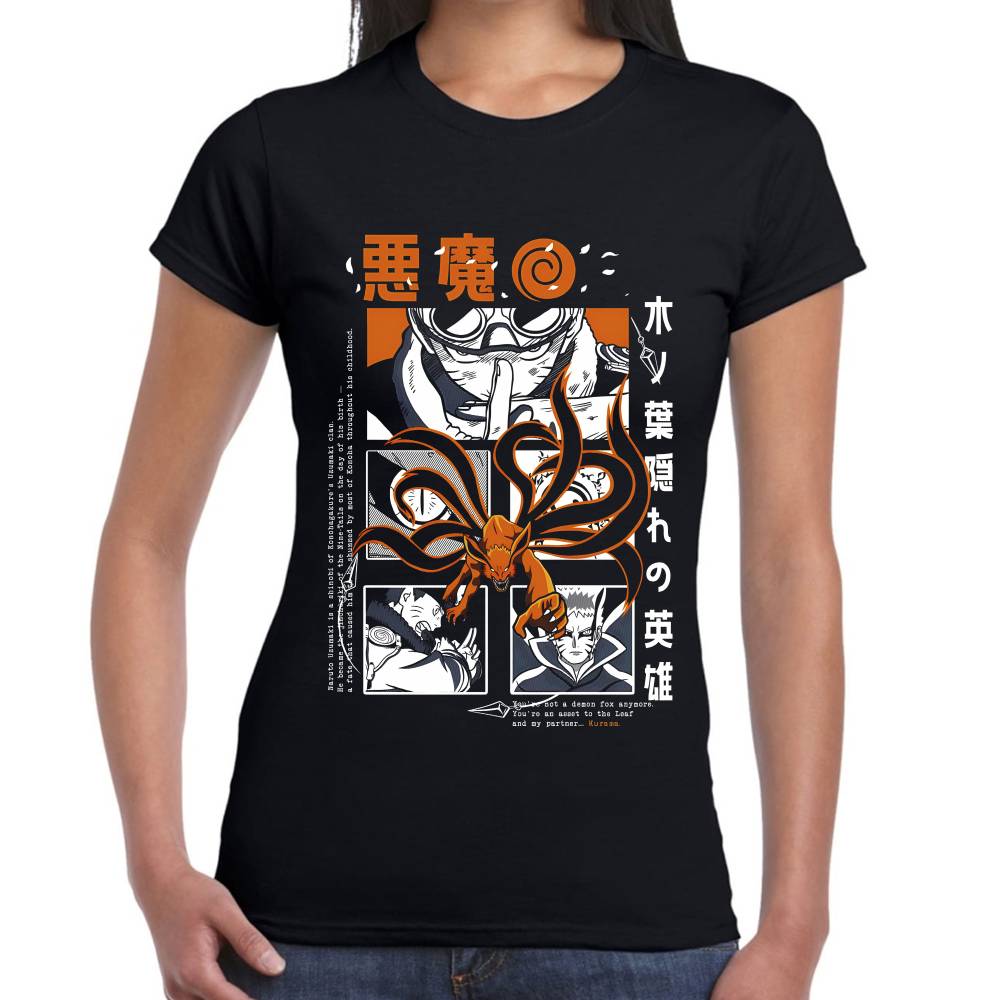 Playera Naruto Algodón Premium #0003062