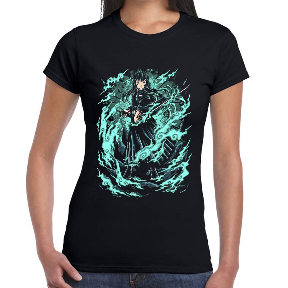 Playera Demon Slayer Tokito Algodón Premium #0003064 Imagen secundaria del producto