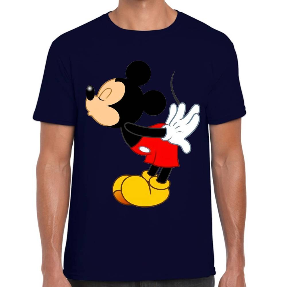 Playera Mickey Mouse San Valentin Algodón Premium #0003066