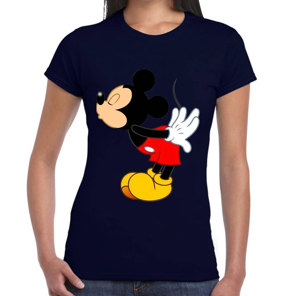 Playera Mickey Mouse San Valentin Algodón Premium #0003066