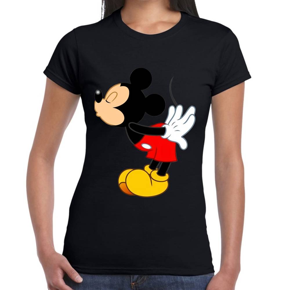 Playera Mickey Mouse San Valentin Algodón Premium #0003066