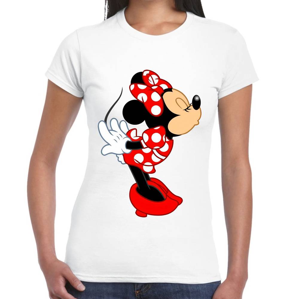 Playera Minnie Mouse San Valentin #0003067