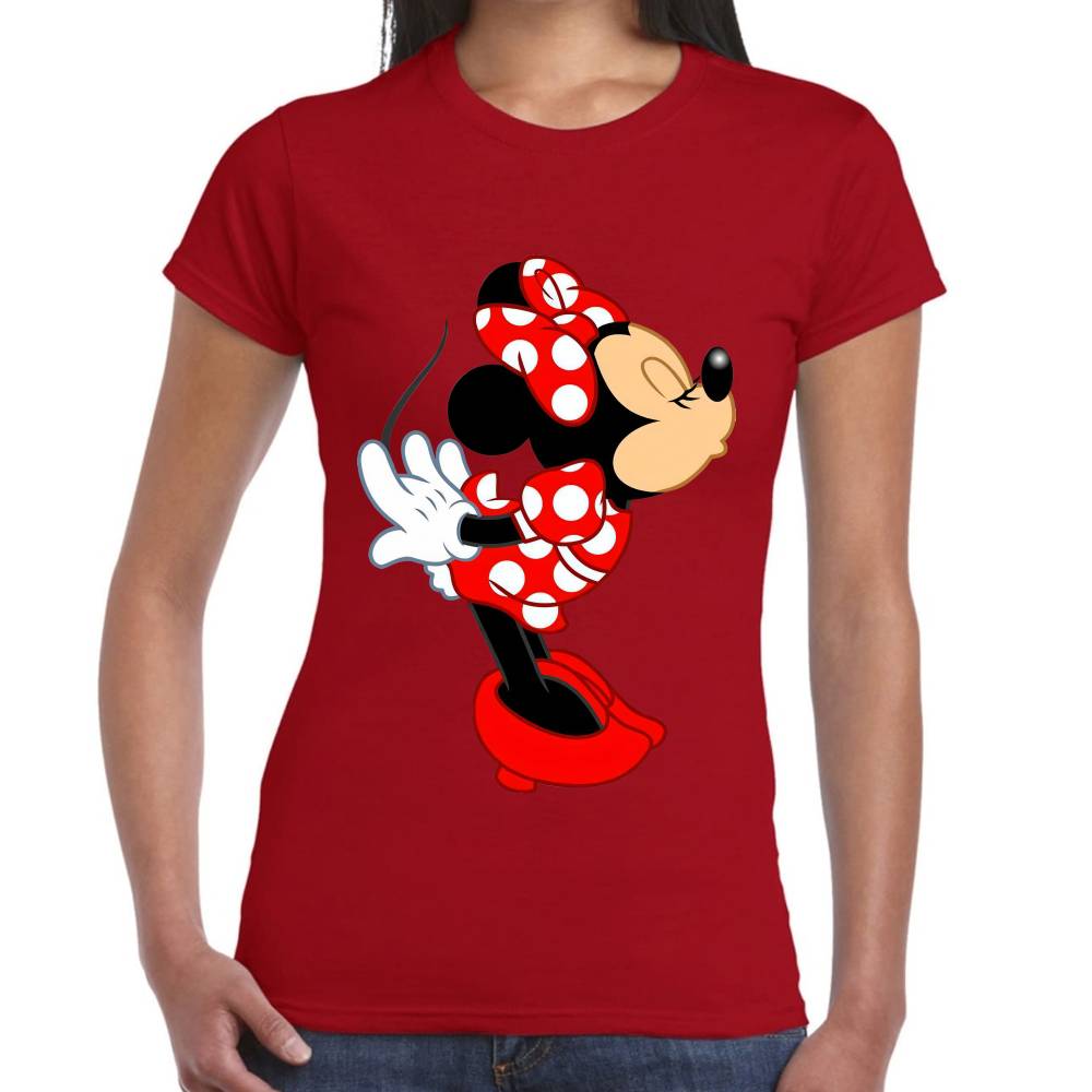 Playera Minnie Mouse San Valentin #0003067