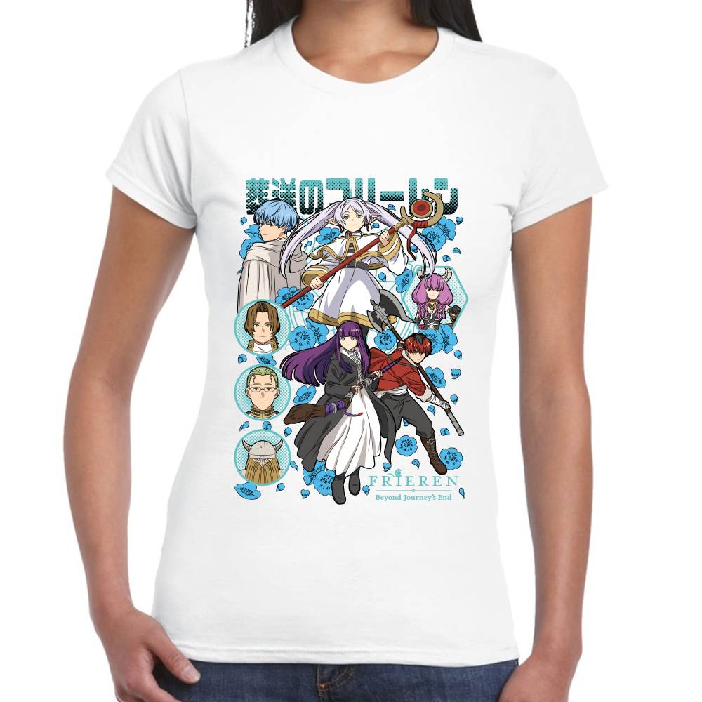 Playera Sōsō no Frieren Algodón Premium #0003069
