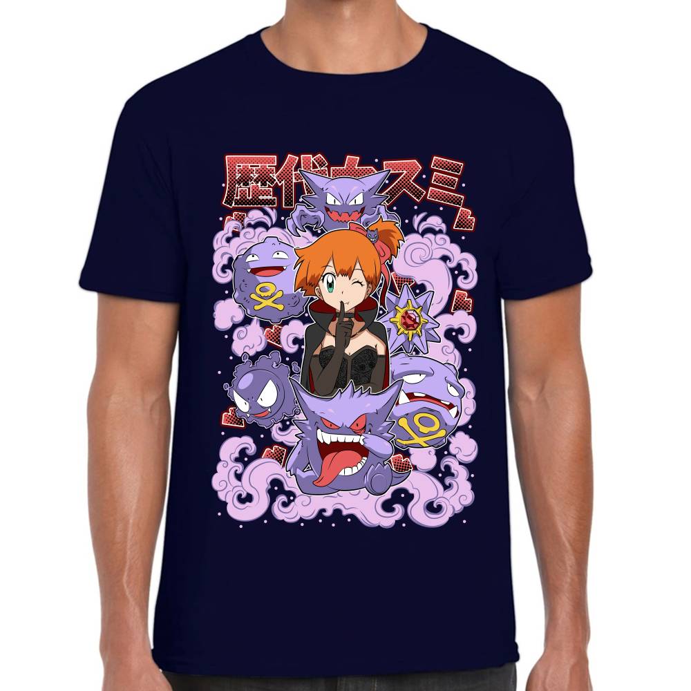 Playera Misty Pokemon Algodón Premium #0003072
