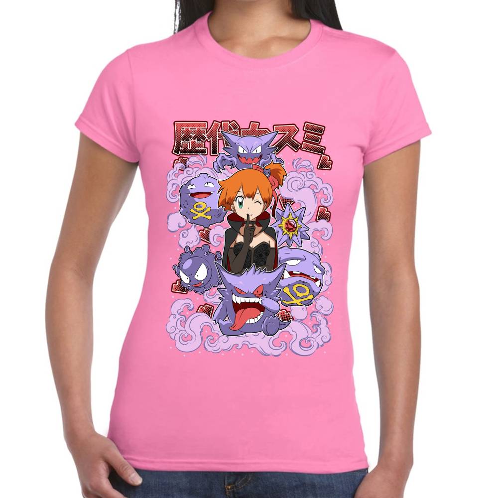 Playera Misty Pokemon Algodón Premium #0003072
