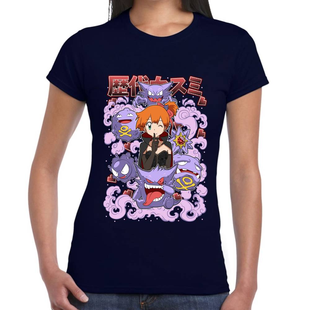 Playera Misty Pokemon Algodón Premium #0003072