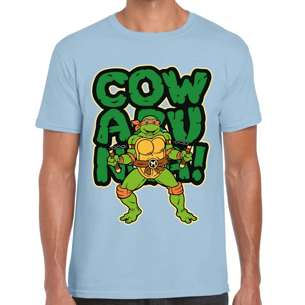 Playera Miguel Angel Tortugas Ninja Algodón Premium #0003074