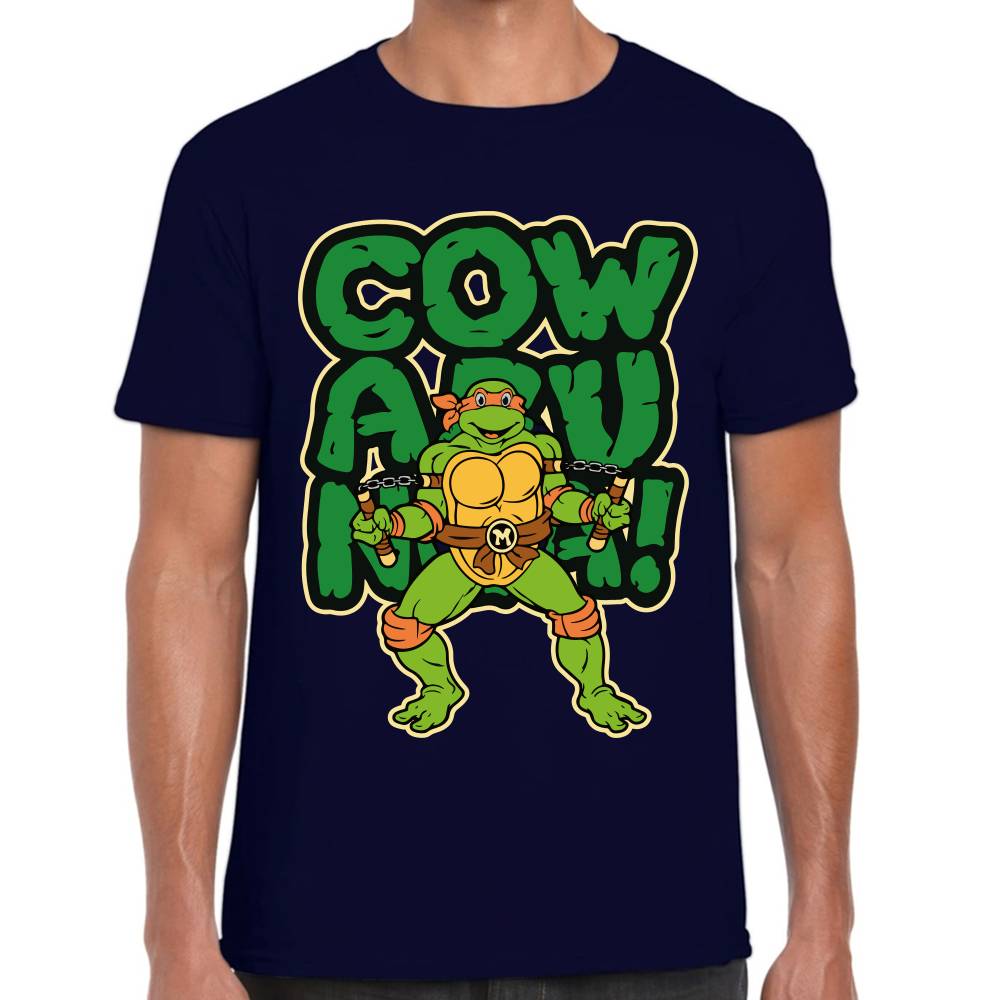 Playera Miguel Angel Tortugas Ninja Algodón Premium #0003074