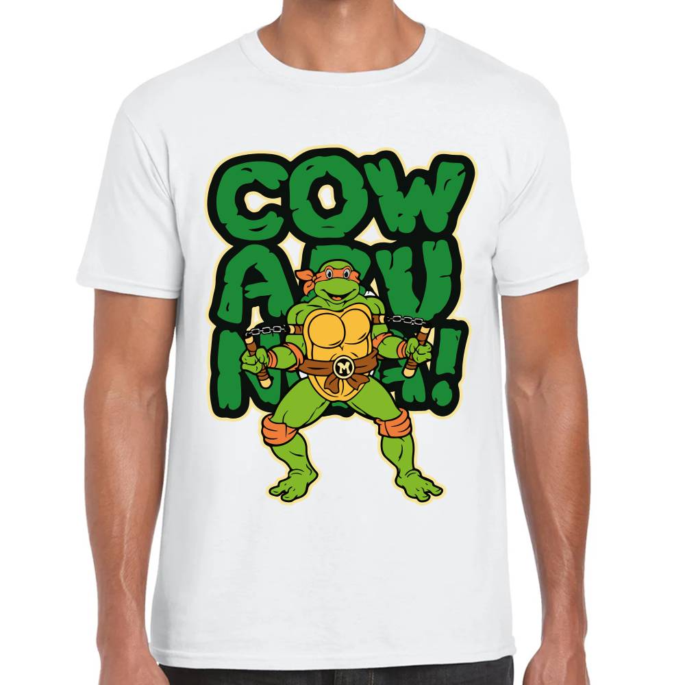 Playera Miguel Angel Tortugas Ninja Algodón Premium #0003074
