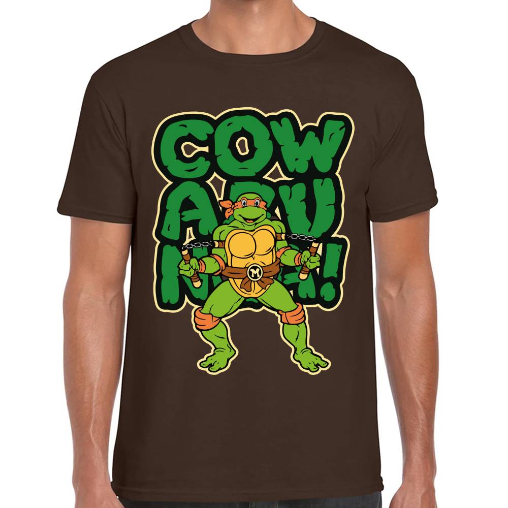 Playera Miguel Angel Tortugas Ninja Algodón Premium #0003074