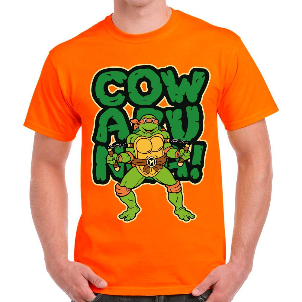 Playera Miguel Angel Tortugas Ninja Algodón Premium #0003074