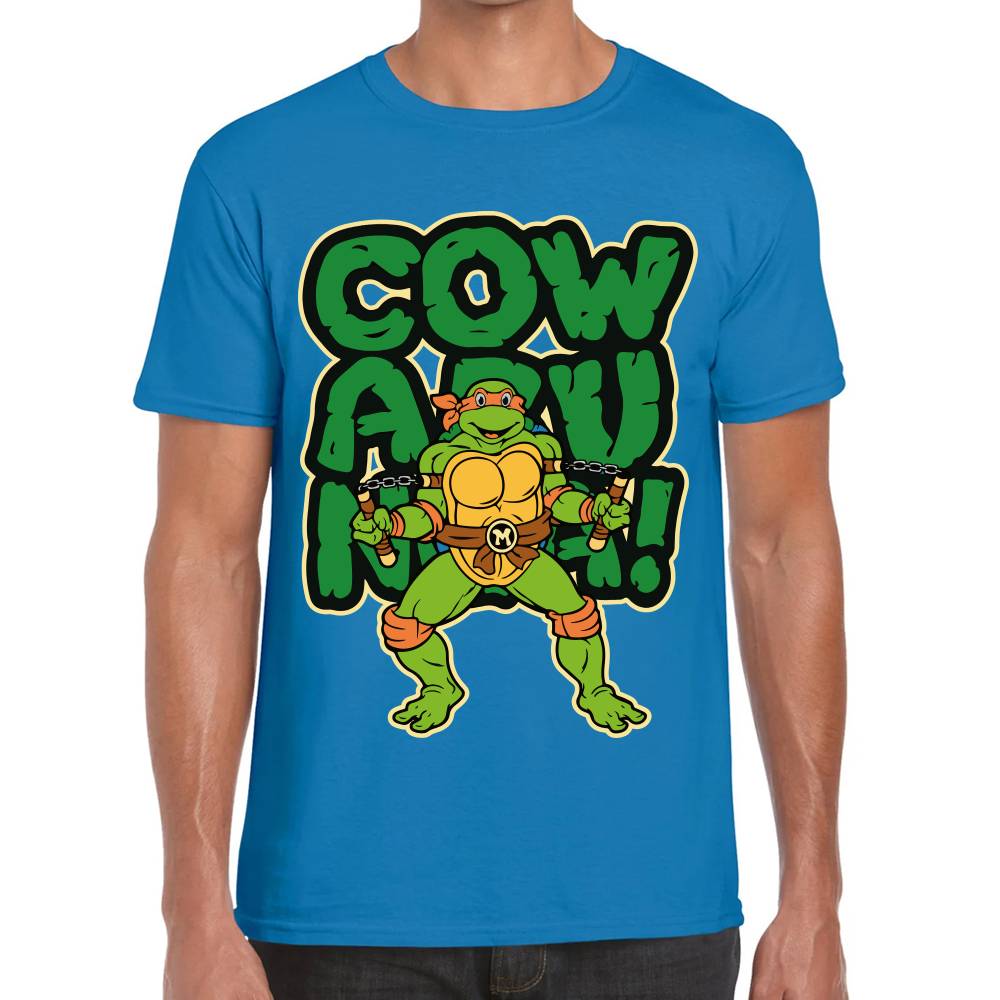 Playera Miguel Angel Tortugas Ninja Algodón Premium #0003074