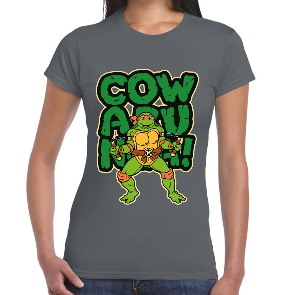 Playera Miguel Angel Tortugas Ninja Algodón Premium #0003074