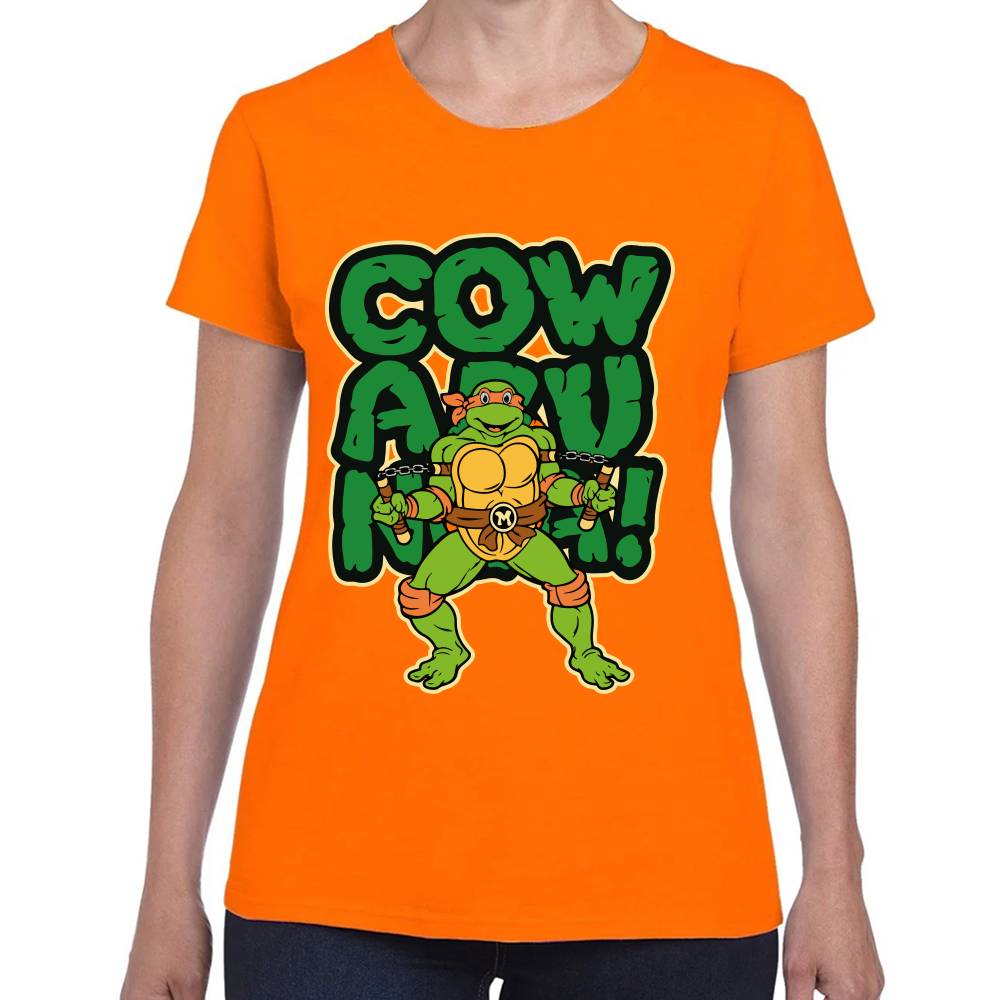 Playera Miguel Angel Tortugas Ninja Algodón Premium #0003074