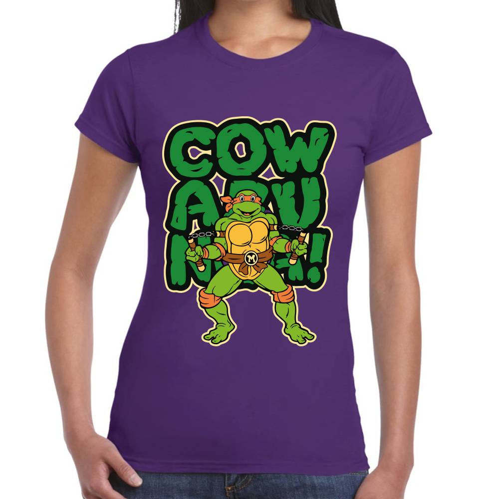 Playera Miguel Angel Tortugas Ninja Algodón Premium #0003074 Imagen secundaria del producto