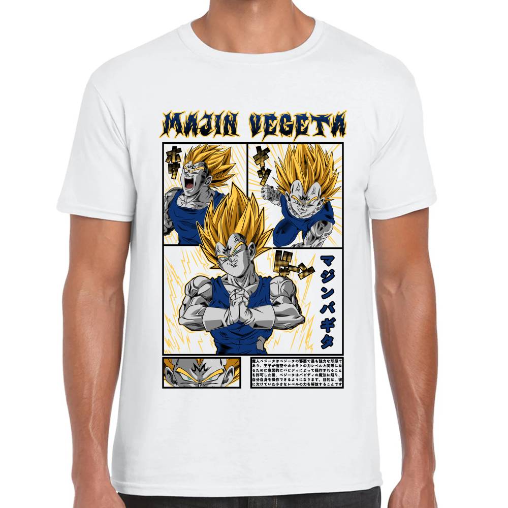 Playera Majin Vegeta Dragon Ball #0003076