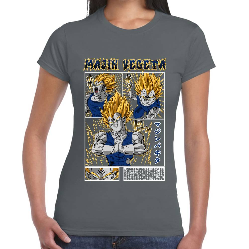 Playera Majin Vegeta Dragon Ball #0003076