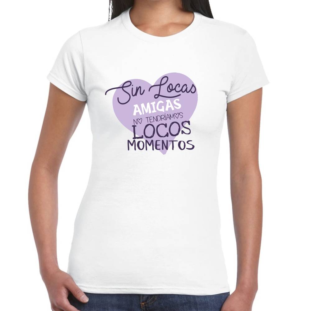 Playera San Valentin Amigas Locas #0003079 Imagen principal del producto