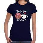 Playera San Valentin Tu y Yo Piensalo Pan y Café #0003080