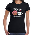 Playera San Valentin Tu y Yo Piensalo Pan y Café #0003080