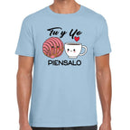 Playera San Valentin Tu y Yo Piensalo Pan y Café #0003080