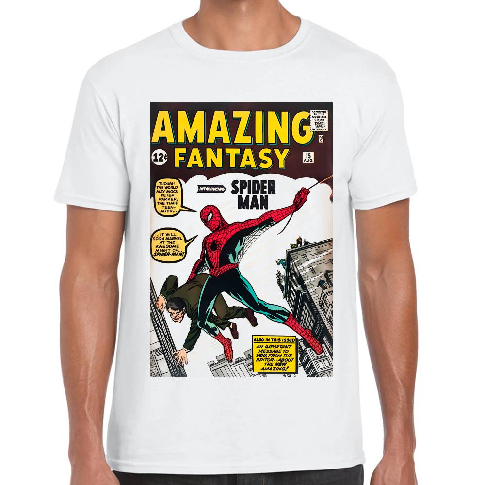 Playera SpiderMan Amazing Fantasy Comic #0003084