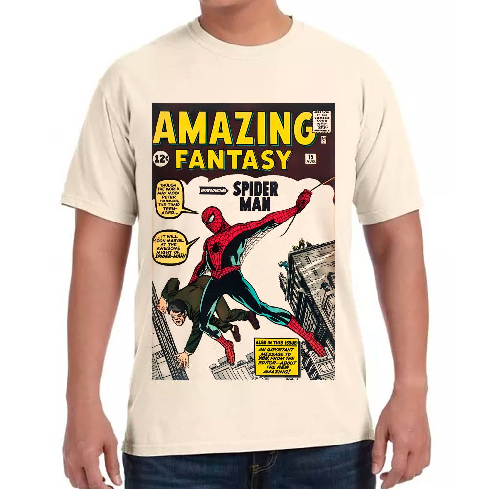 Playera SpiderMan Amazing Fantasy Comic #0003084
