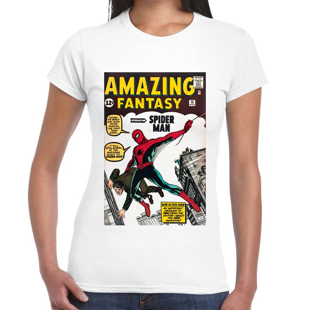 Playera SpiderMan Amazing Fantasy Comic #0003084
