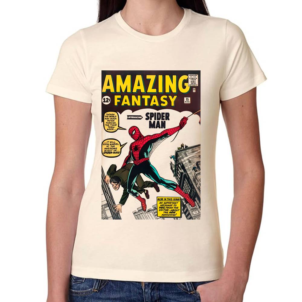 Playera SpiderMan Amazing Fantasy Comic #0003084