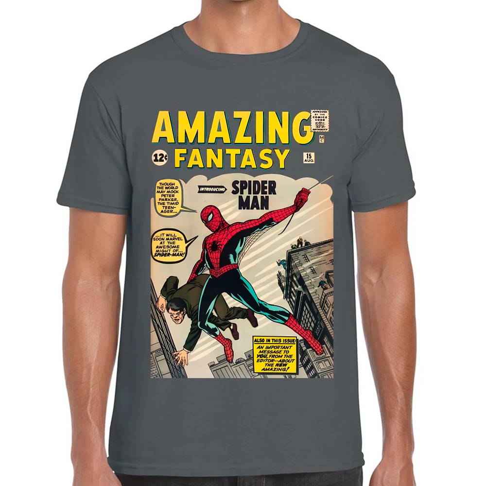 Playera SpiderMan Amazing Fantasy Comic #0003084