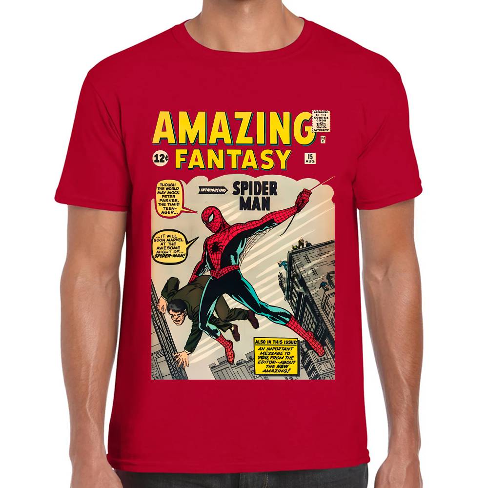 Playera SpiderMan Amazing Fantasy Comic #0003084