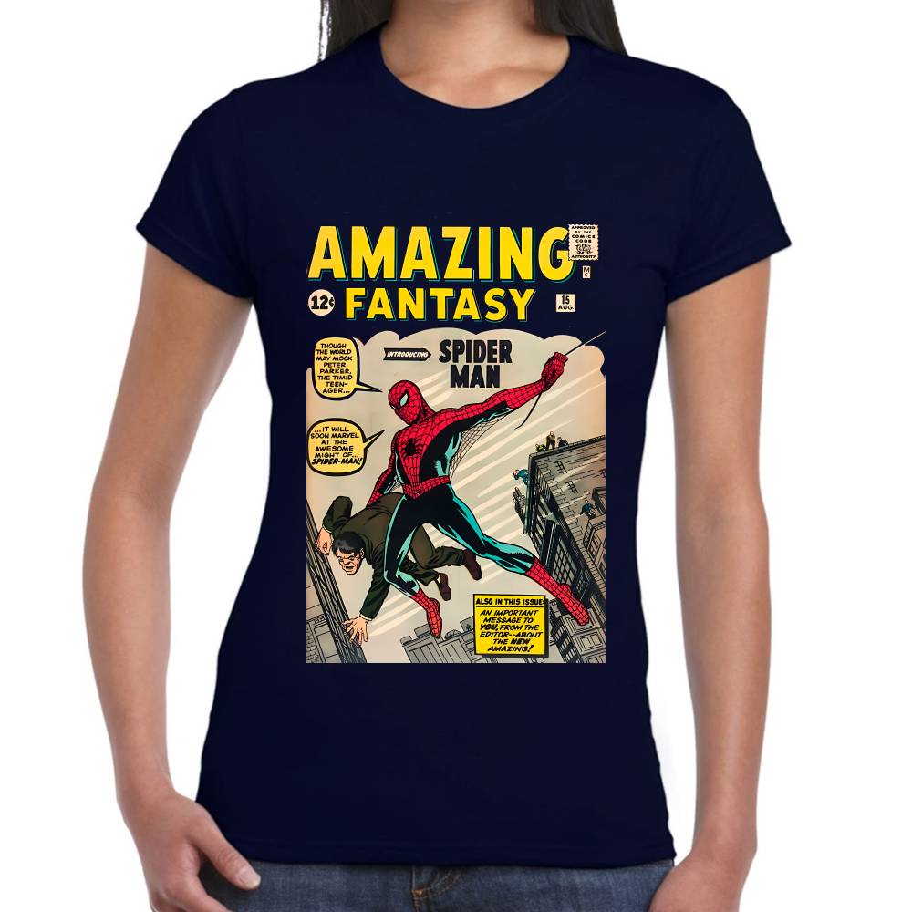 Playera SpiderMan Amazing Fantasy Comic #0003084