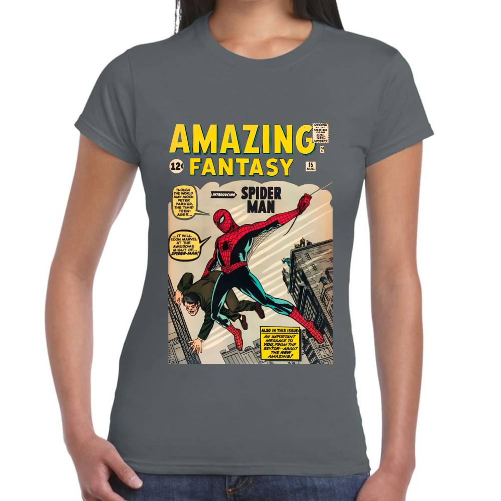 Playera SpiderMan Amazing Fantasy Comic #0003084