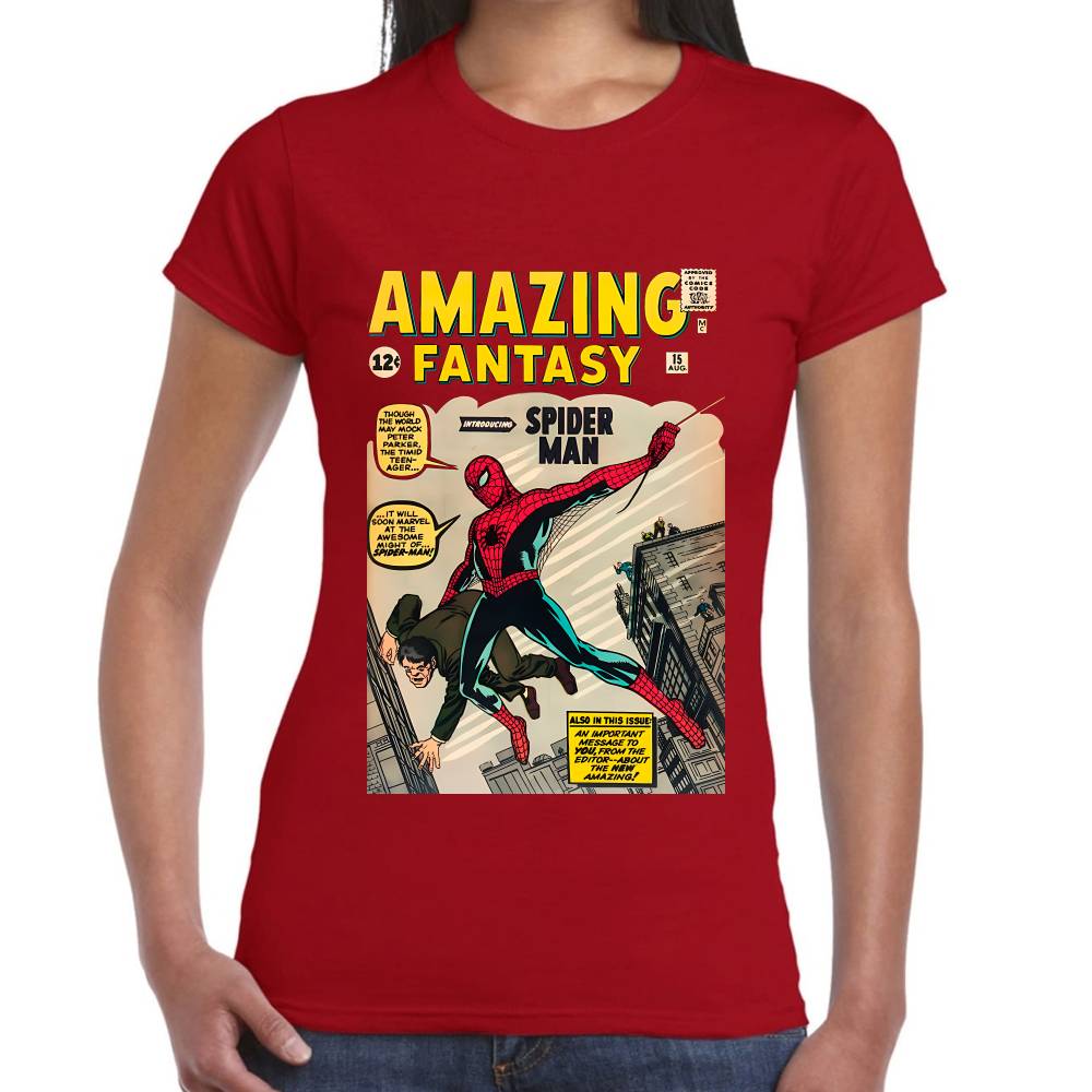 Playera SpiderMan Amazing Fantasy Comic #0003084