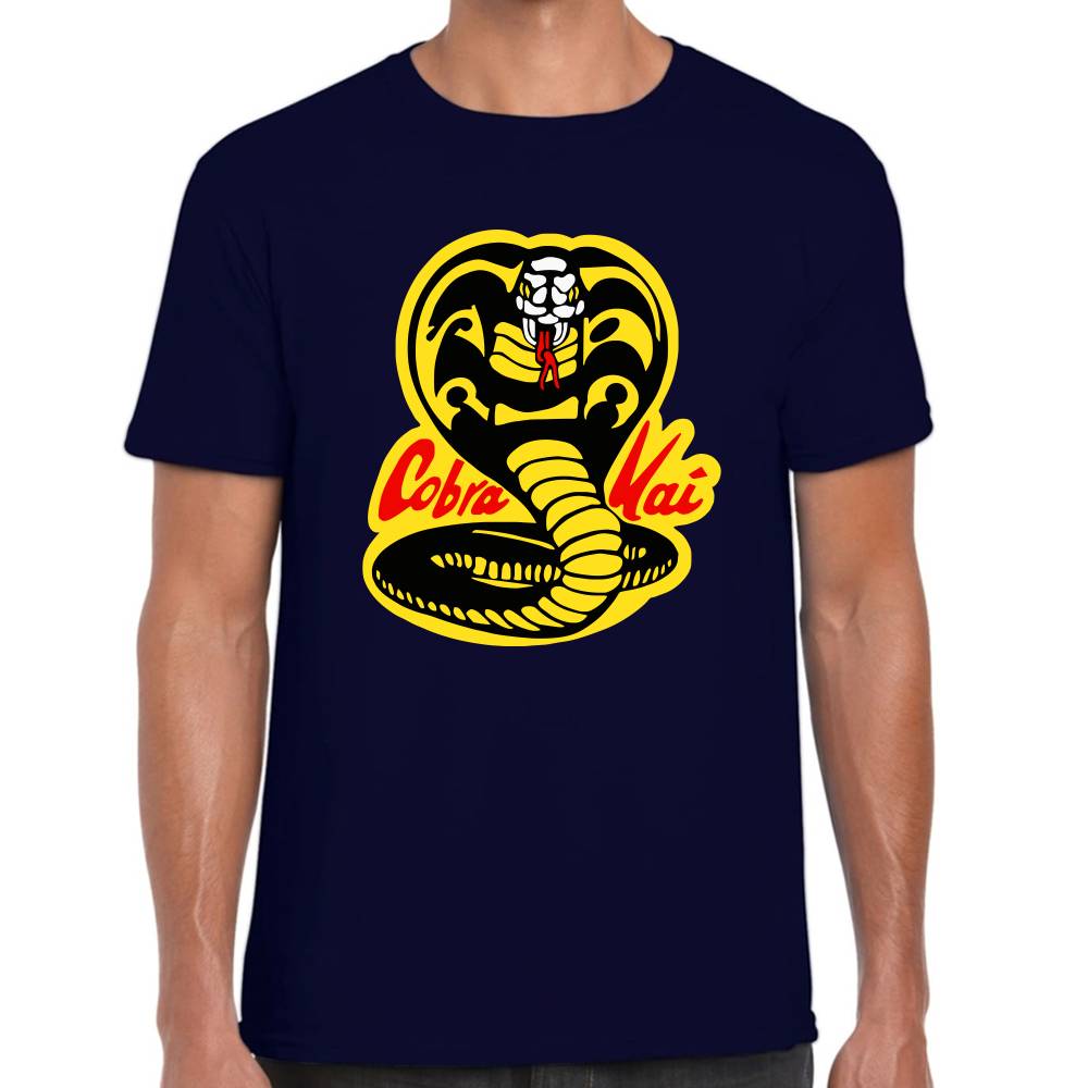Playera Logo Cobra Kai Algodón Premium #0003085