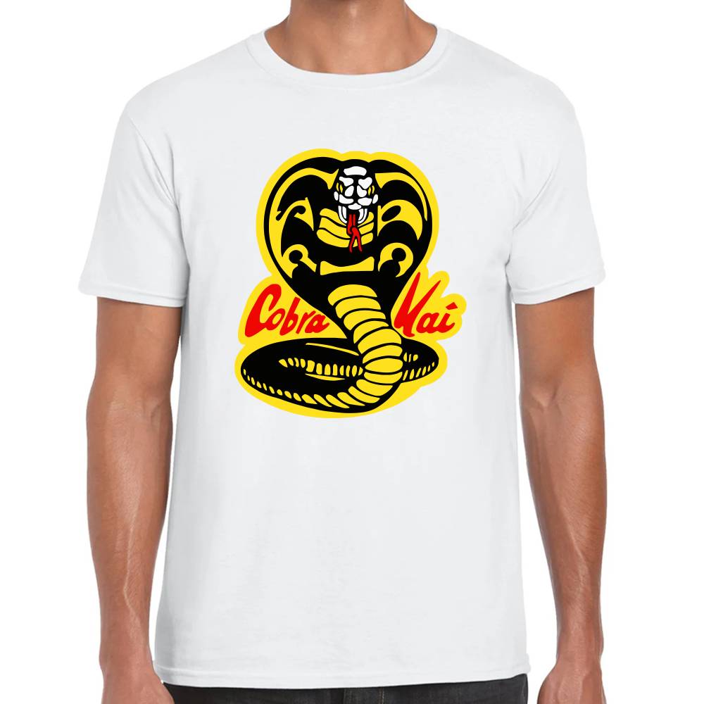 Playera Logo Cobra Kai Algodón Premium #0003085