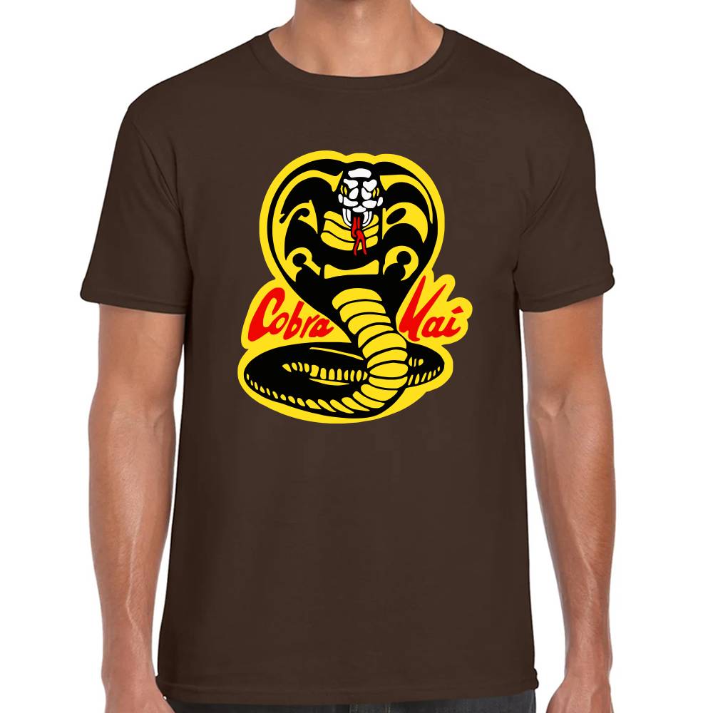 Playera Logo Cobra Kai Algodón Premium #0003085