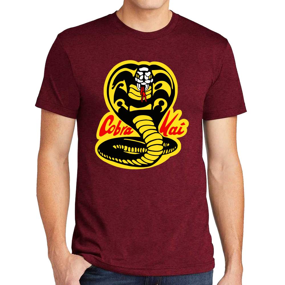 Playera Logo Cobra Kai Algodón Premium #0003085