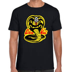 Playera Logo Cobra Kai Algodón Premium #0003085