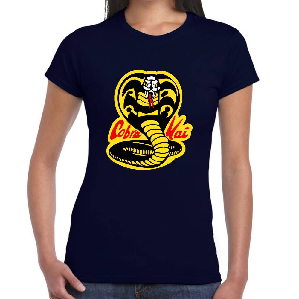 Playera Logo Cobra Kai Algodón Premium #0003085