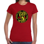 Playera Cobra Kai No Mercy Algodón Premium #0003086