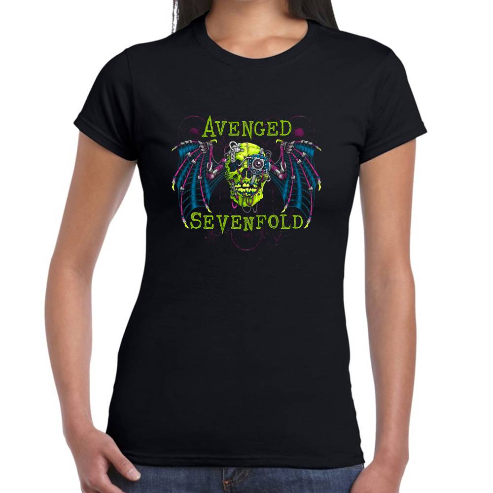 Playera Avenged Sevenfold Algodón Premium #0003090 Imagen secundaria del producto