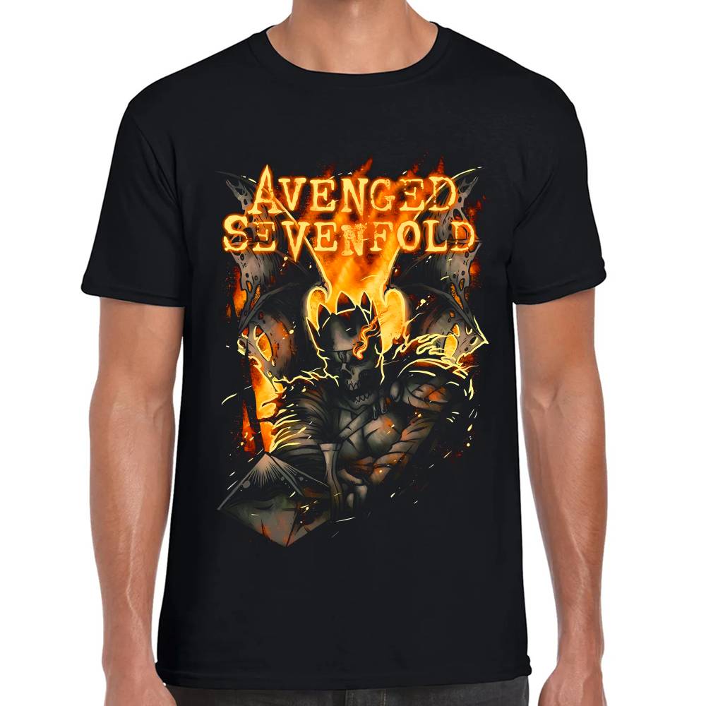 Playera Avenged Sevenfold Algodón Premium #0003091