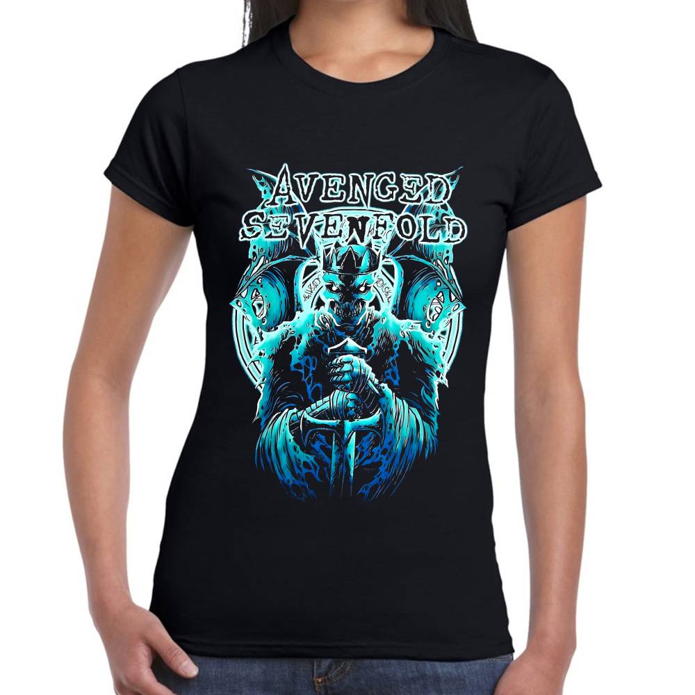 Playera Avenged Sevenfold Algodón Premium #0003092